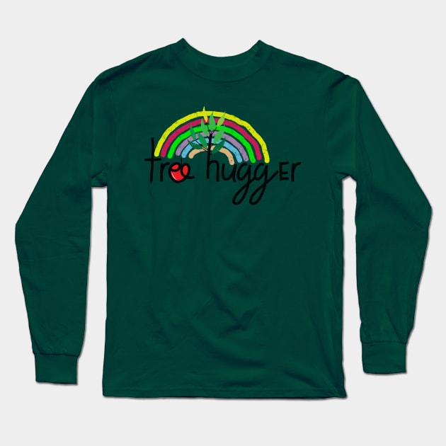 Tree Hugger Long Sleeve T-Shirt by martinussumbaji